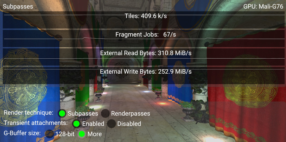 G-buffer size