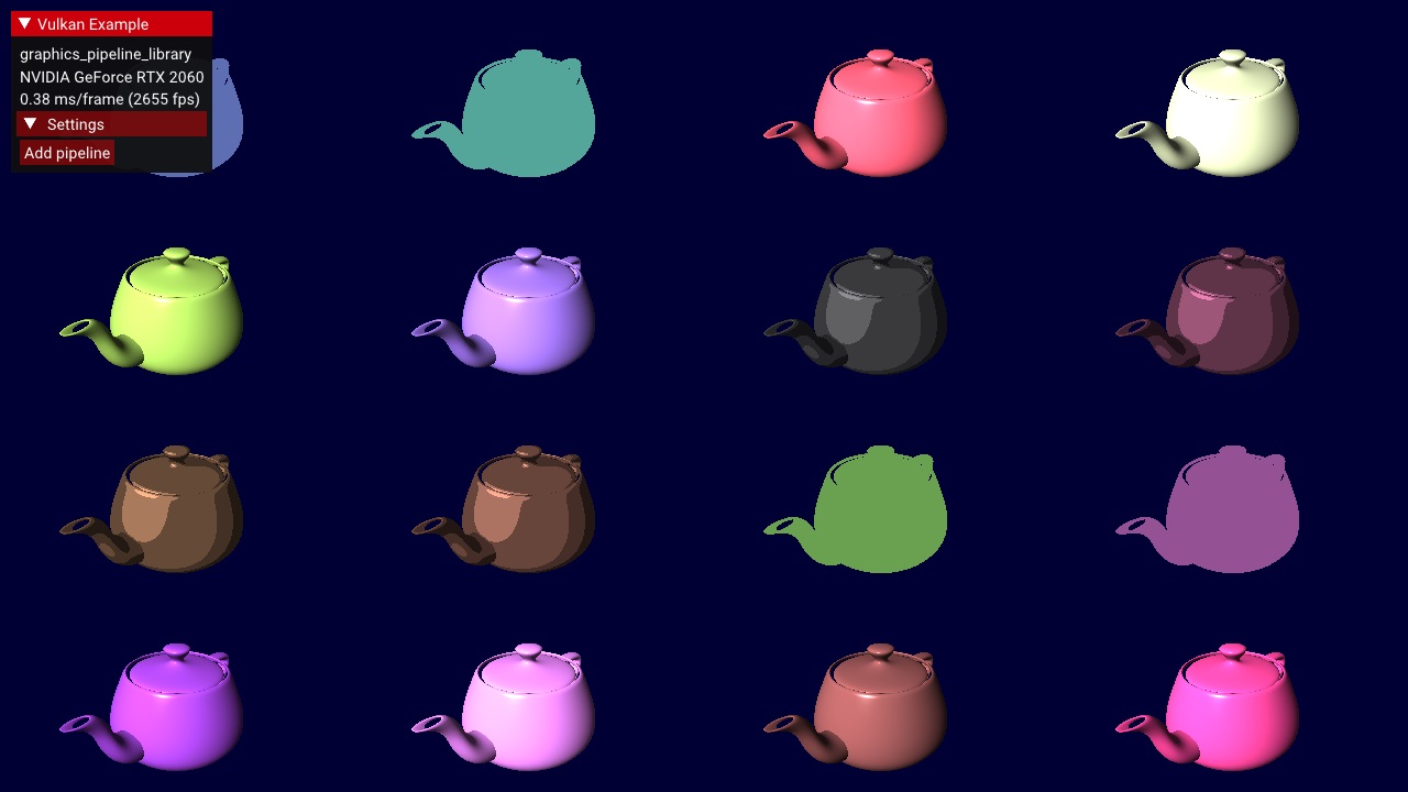 github - sebbang99 vulkan examples: edit from https: ... Graphics pipeline libraries :: Vulkan Documentation Project