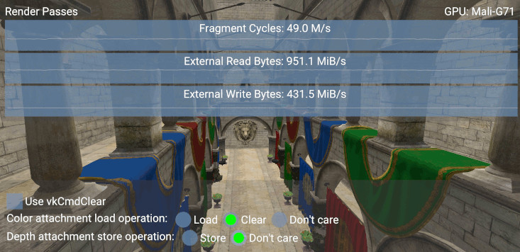 Using LOAD_OP_CLEAR and STORE_OP_DONT_CARE